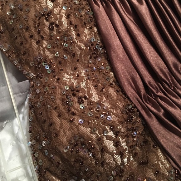 Brown Formal Dress - Picture 3 of 8